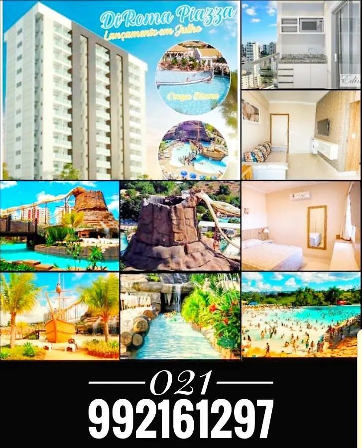 Apartamento Hotel Piazza Diroma Caldas Novas Brazil